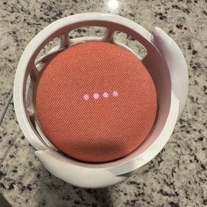 Google Nest with Owl stand